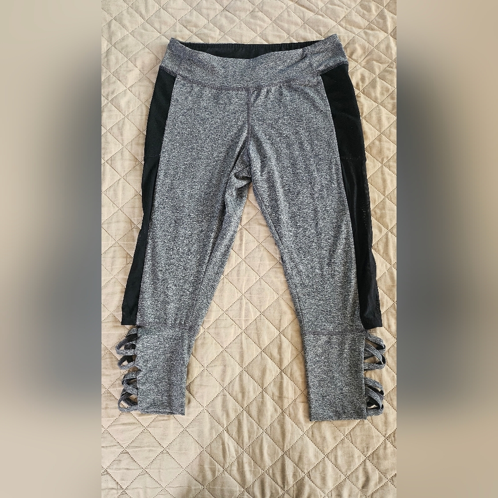Gray leggings, brand is Take a Walk, size Large